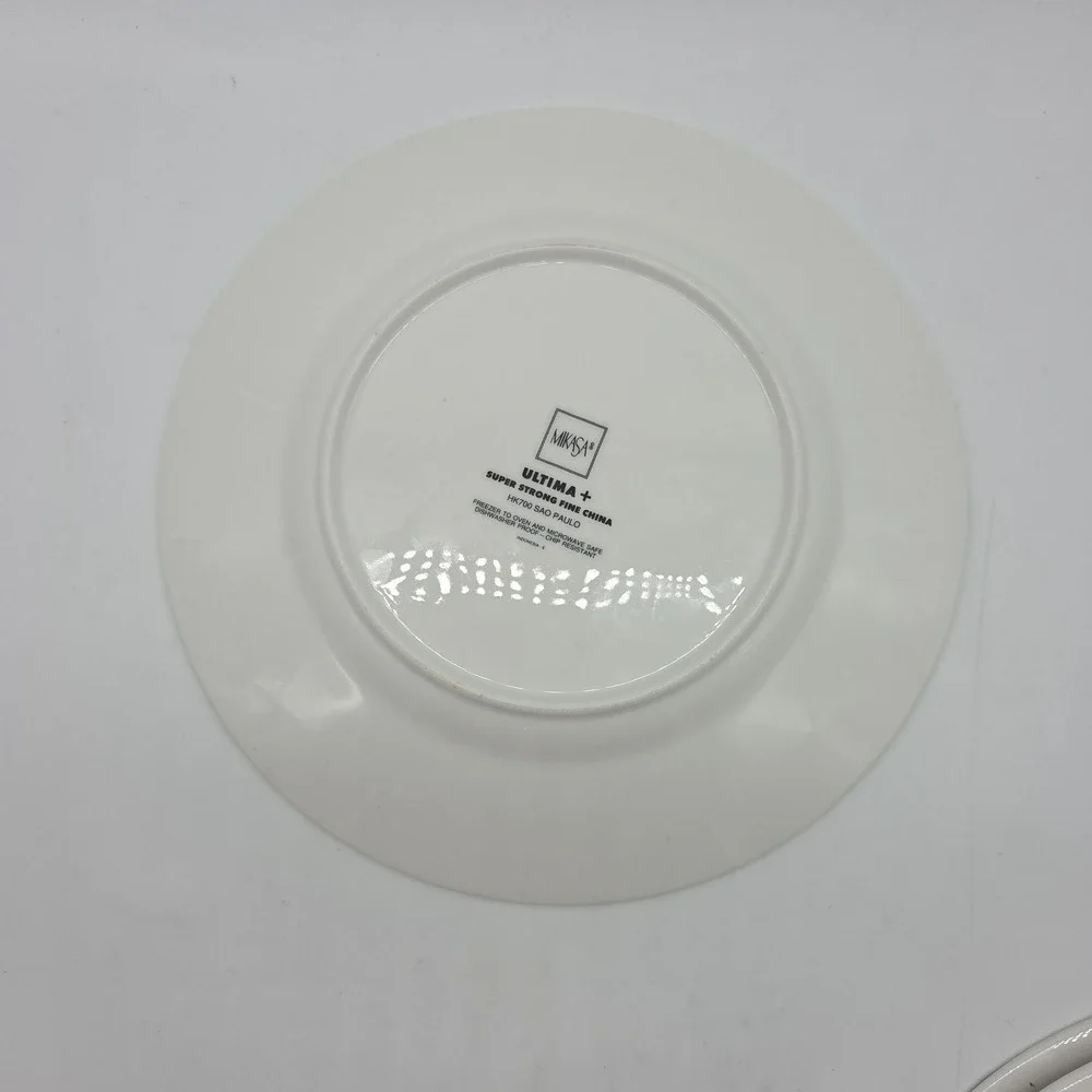 3x Mikasa Ultima+ Super Strong Fine China Sao Paulo Salad Plate 8.5